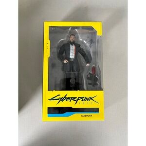 Cyberpunk 2077 McFarlane Takemura 7" Action‎ Figure Sealed
